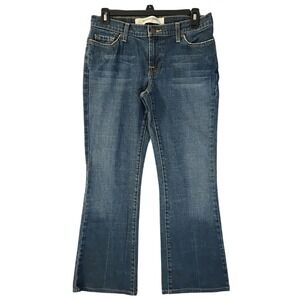 Mossimo Denim Bootcut Womens Size 4 Dark Wash Stretch Mid Rise Casual Jeans